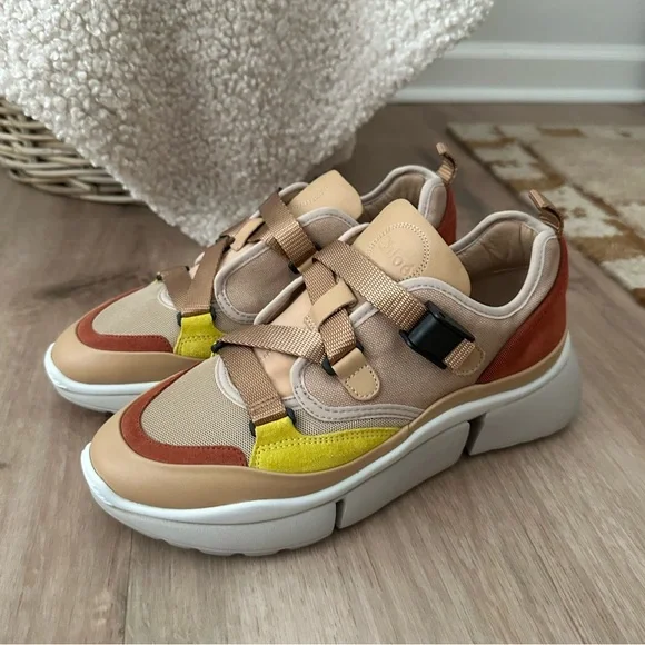 【⭐︎⭐︎⭐︎】CHLOE SONNIE ロートップスニーカー Chloé SONNIE ロートップスニーカー Chloe sonnie スニーカー